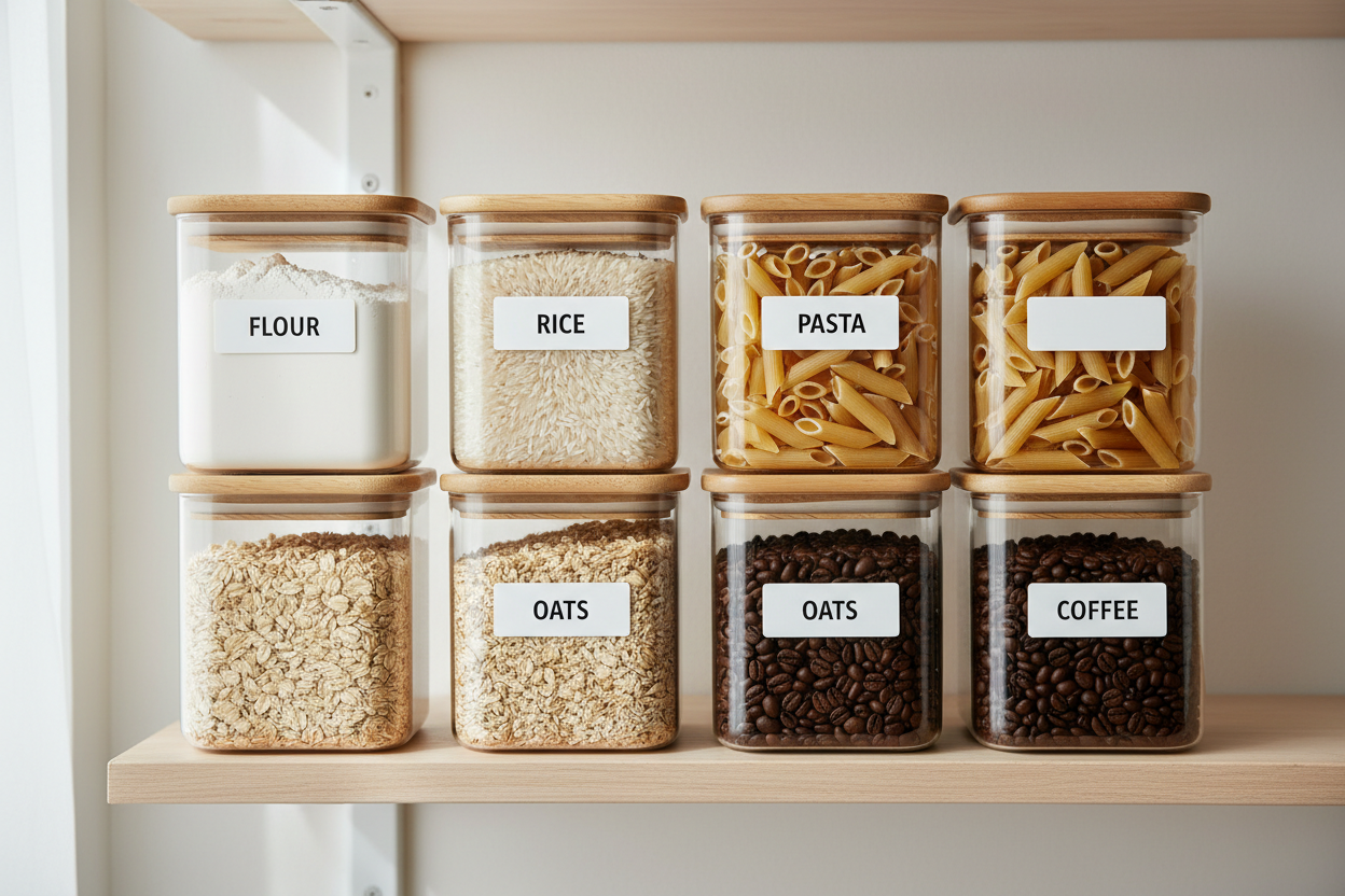 How to Store Dry Foods the Right Way