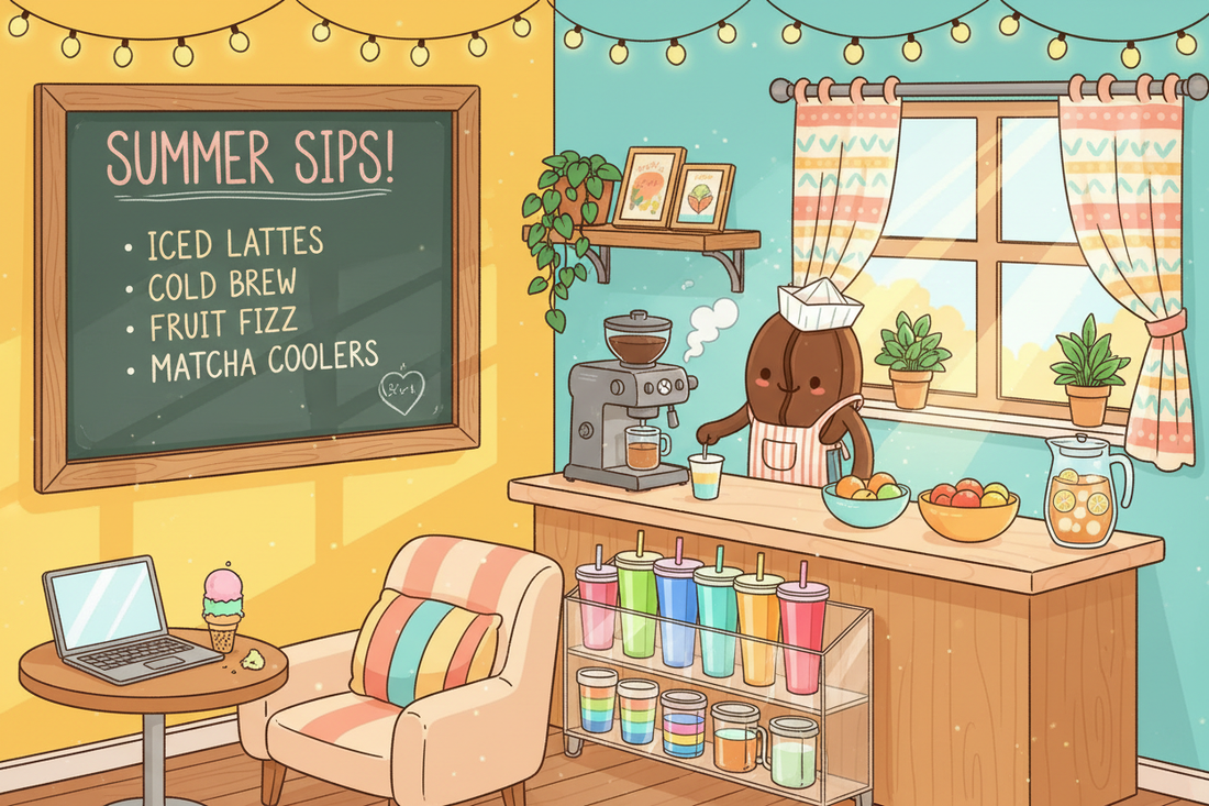 Easy Home Café Ideas for Summer