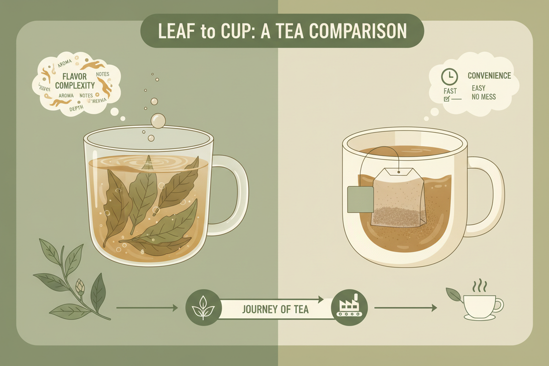 How to Choose Between Loose Leaf and Tea Bags
