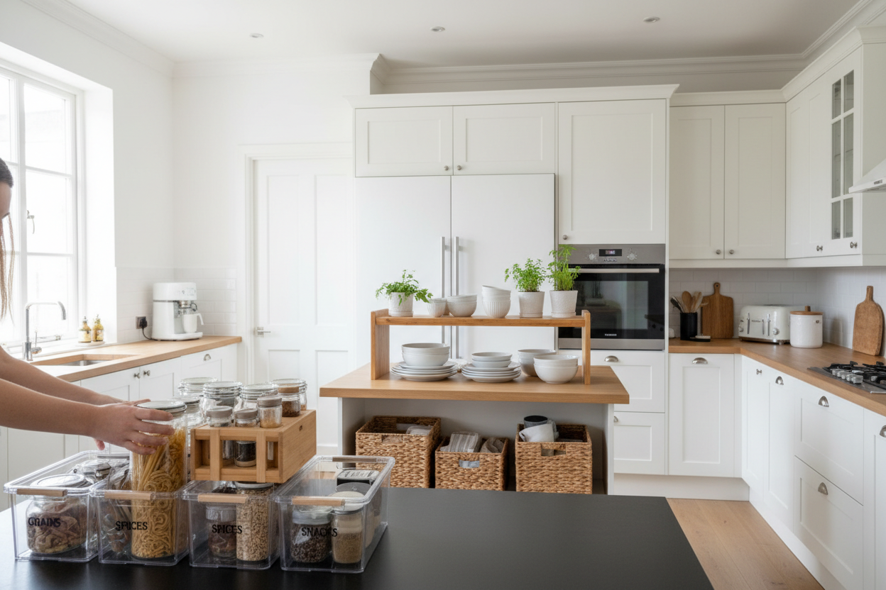 How to Reduce Kitchen Clutter Without Throwing Things Away