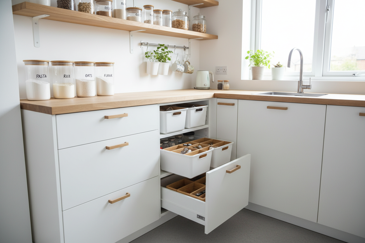 How to Choose the Right Kitchen Storage System for Small Spaces