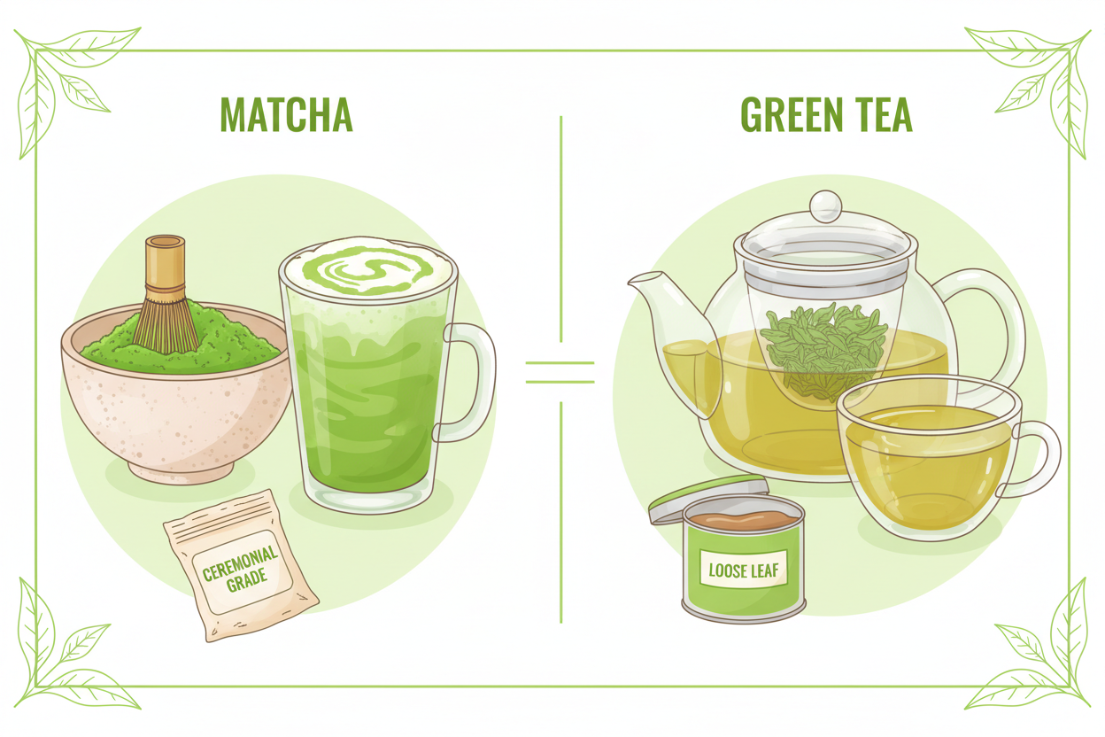 Matcha vs Green Tea: What's the Difference?