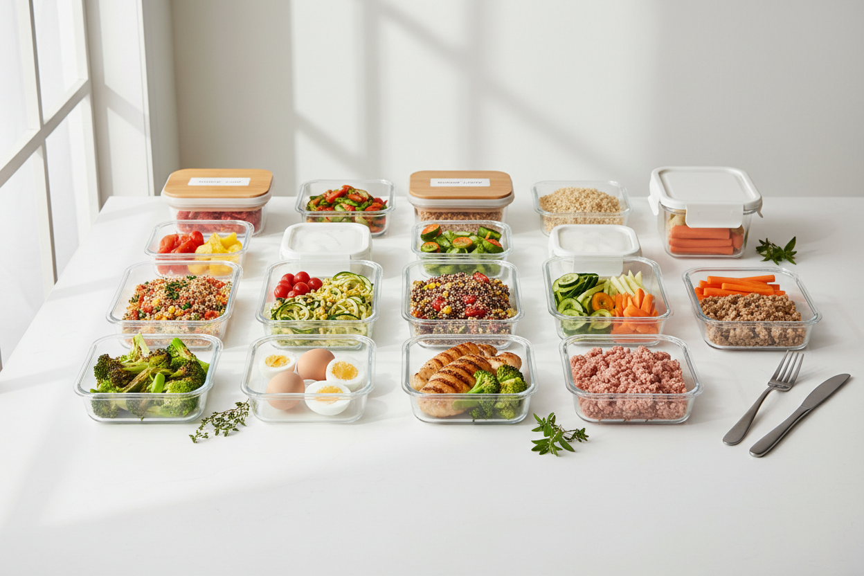 How to Choose the Right Food Containers for Meal Prep