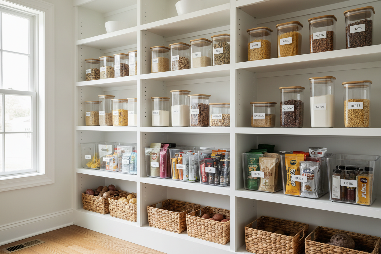 How to Keep Your Pantry Organized All Month