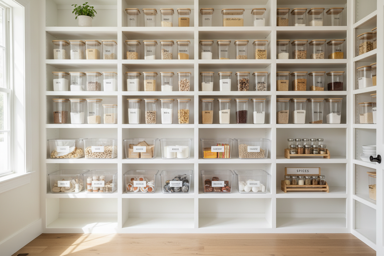 How to Set Up a Simple and Efficient Pantry System