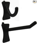 PegPro® J & 2" Hooks Kit for Standard “Wood Fiber” pegboard – Durable Plastic Pegboard Hooks - for Garage, Kitchen, Craft Room, and More (J & 2" Hook - 50 Pack, Black)