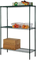 Omega 12" Deep x 36" Wide x 96" High 3 Tier Freezer Starter Shelving Unit