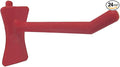 PegPro™ 2" Straight Hooks for 1/4" Pegboards - Secure Plastic Hooks for Your Wall Organizer - for Craft Storage, Garage, Kitchen, Tools and More (24 ct., Red)