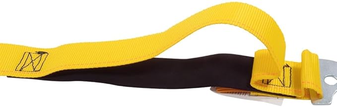 Mytee Products 8 Pack 2"x98.5" Pallet Rack Safety Straps for 8 ft Pallet Bays - 2400 lbs Breaking Strength Rack Safety Straps for Holding Pallets in Place - Warehouse Storage Shelving Accessories