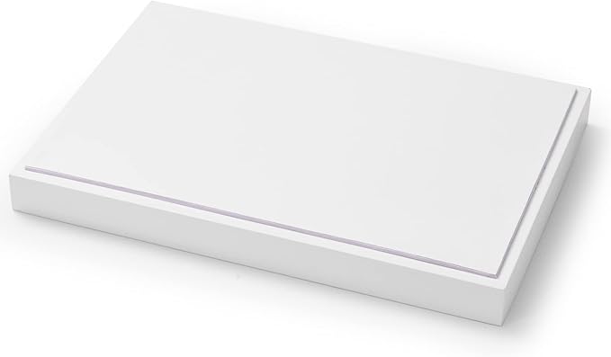 Oirlv Premium White Leather Stackable Jewelry Tray 24 Grid Jewelry Organizer Tray with Removable Inserts Cards Necklace Display Holder