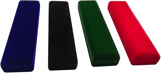GBYAN Velvet Chain Necklace Box with LED Light, Long Bracelet Storage Case, Jewelry Display Gift Box for Engagement, Anniversary,Wedding and Birthday,Emerald Green