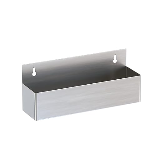 Stainless Steel Single Tier Speed Rail, Liquor Rack, Speed Rack, Bottle Holder - 15 Inch