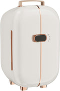 Portable Skincare Fridge, 3 Operating Modes with 360° Cycle Drying Mini Fridge, With 5 Door Racks, Low noice, Ideal for Makeup, Cosmetic Beauty, Skin Care