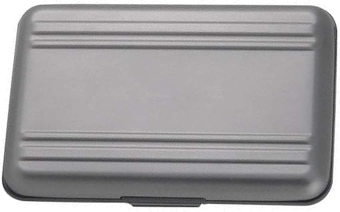 Slinger Digital Storage Aluminum Case for Eight SD/MMC Secure Digital Cards