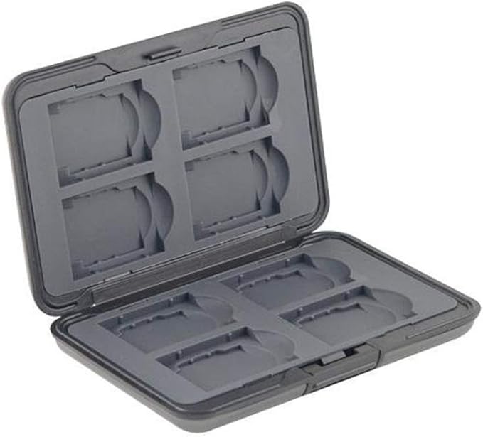 Slinger Digital Storage Aluminum Case for Eight SD/MMC Secure Digital Cards