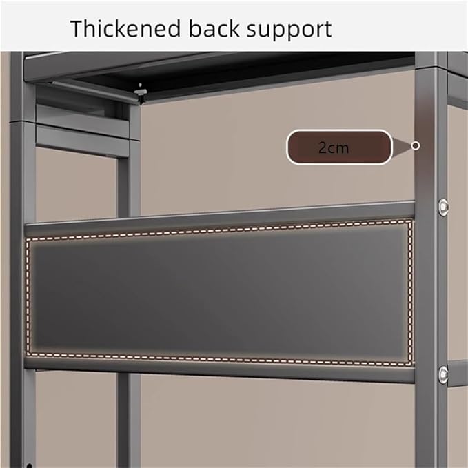 Over Washer and Dryer Storage Shelf Freestanding Laundry Room Organizer Cabinet Gap Shelf for Bathroom Utility Room with Doors Space Saver(Black)