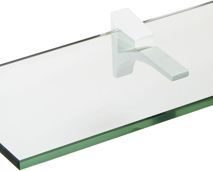 Spancraft Glass C-8x48-White Cardinal Glass Shelf, White, 8" x 48"