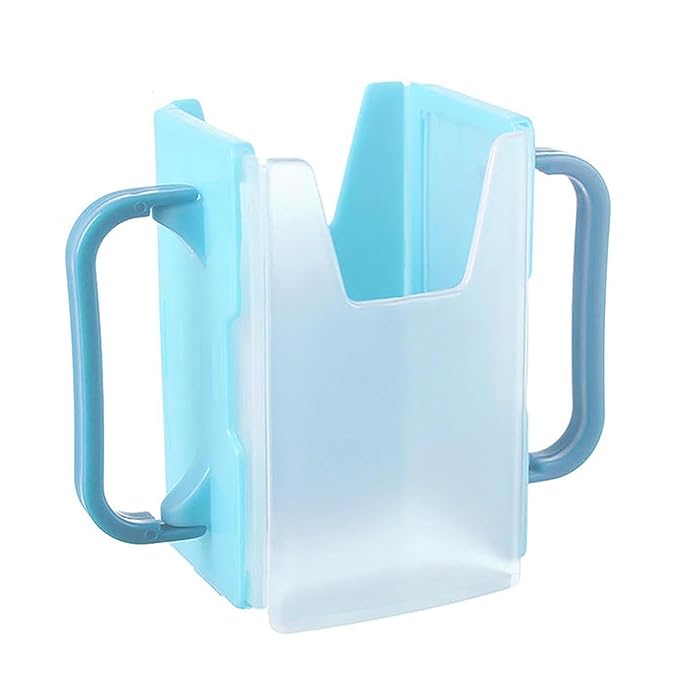 Generic Juice Bag Holder - No Holder for Milk Box, Portable, Adjustable, Spill Proof, Non-Slip, Foldable