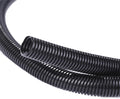 Alex Tech 10ft - 1/2 inch Split Wire Loom Tubing - Black