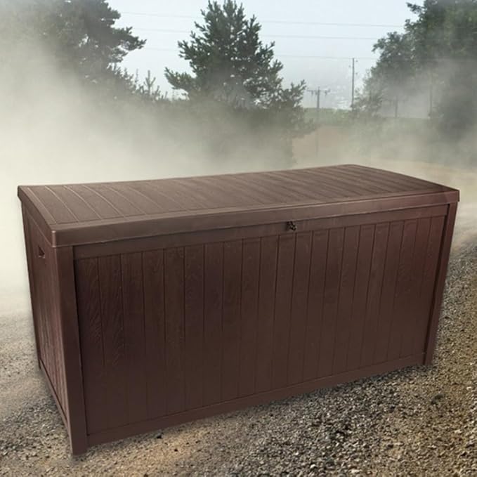 Large Outdoor Storage Box UVs-Resistants Outside Storage Box Container Waterproof for Furniture Outdoor Cushions Garden Tools