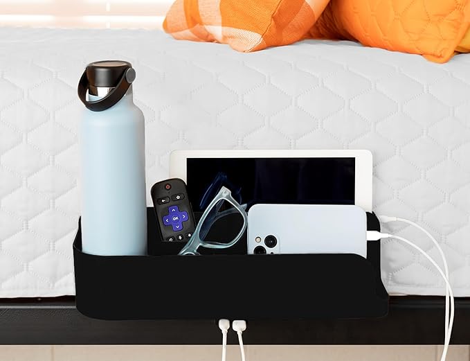 Squirrel Black Bedside Caddy