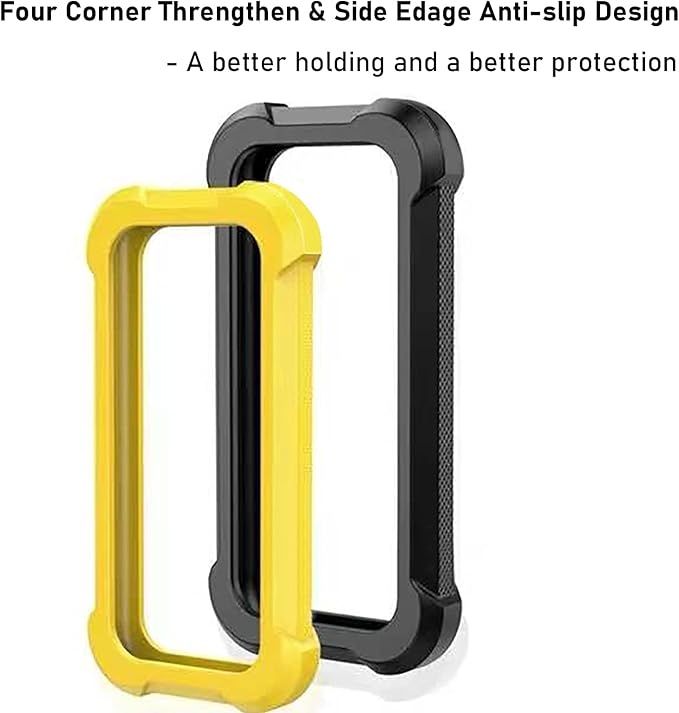 LEFXMOPHY Cover Case Replacement for SanDisk Extreme Portable 500GB 1TB 2TB 4TB New Generation External SSD - Up to 1050MB/s, SDSSDE61 Soft Silicone Portective Skin Sleeve, Yellow