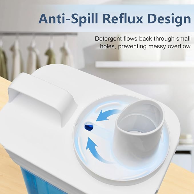 2+1 Pack Laundry Detergent Dispenser and Dryer Sheet Holder Set, 78 oz Laundry Soap Dispenser, Plastic Liquid Fabric Softener Dispensers for Laundry Room Organization with 12 Labels