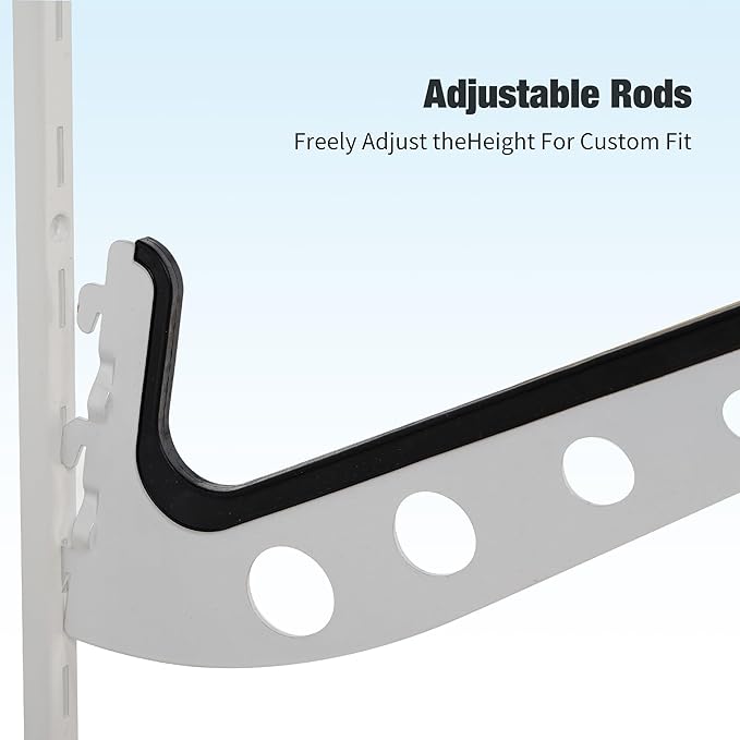 4 Board Surf Rack Wall Mount for Surfboard, Wakeboard, Snowboard Storage Adjustable Wall Hangers Boards Display White