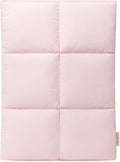 Comfyable Puffy Laptop Sleeve 13 Inch 14 Inch, Quilted Puffer Laptop Carrying Case, Pillow Case Compatible with MacBook Air M4 2025 M3 M2 M1, MacBook Pro M5 M4 Pro/Max, Light Pink