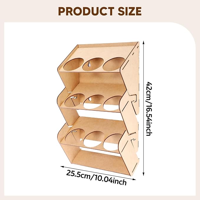 Generic Spray Can Holder Storage Rack Workspace Premium Professional Wood Wall Mount Garage Organiser Shop Paint Bottle Organizer