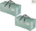 VENO 2 Pack Moving Bags w/Backpack Straps, Heavy Duty, Moving Boxes Alternative, Packing Supplies, Large Storage Totes for Dorm Room Essentials with Zipper for Clothes (Light Green Matte, 2 Pack)