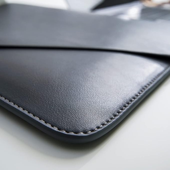 Laptop Sleeve 15 Inch Compatible with New MacBook Pro 15, New MacBook Pro 16 A2991, Surface Book 15, Dell XPS 15 with Small Pouch, Mouse Pad and Cord Organizer, Color Dark Grey