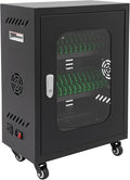 Cell Phone Charging Stations 30 Device Mobile Storage Cart with Wheels & Lock, Rechargeable Mobile Phones Charging Cabinet, Secure Phone Cabinet, for Classroom Office