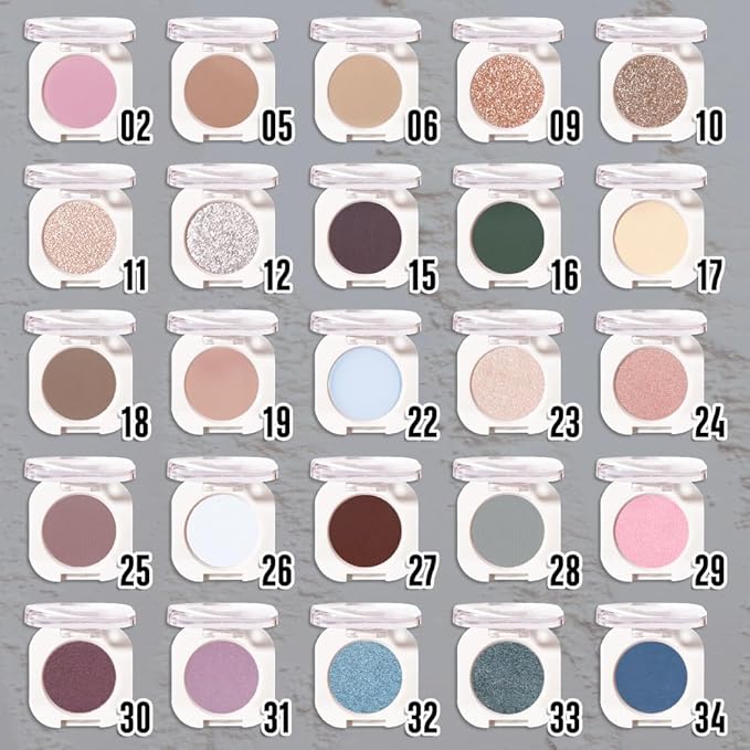 Light Teal Green Single Shimmer Eyeshadow Makeup, Neutral Powde Eye Shadow for Women, Teal Green Glitter Singles Eyeshadow Palette Pigmented Waterproof, sombras para ojos, Girls Christmas Gifts