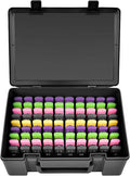 Flash Drive Case USB Memory Stick SD Card Storage Organizer- Holds 134pcs Thumb Drive Electronic Accessories Holder for Sandisk/for Samsung/for Inland/for PNY/for Netac (Black)