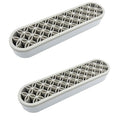 TANG SONG 2 PCS Silicone Make up Brush Holder Cosmetic Storage Box Desktop Organizers (Gray)