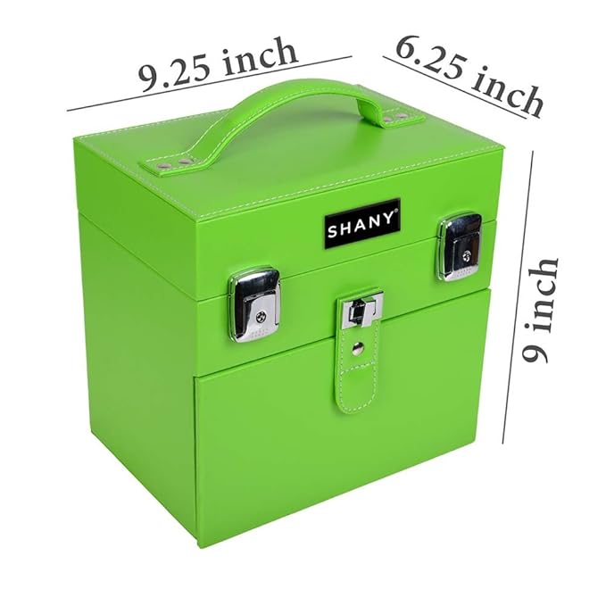 SHANY Color Matters - Makeup Travel Case Nail Accessories Organizer and Makeup Train Case - Makeup Storage Box - Bird of Paradise
