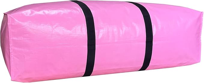 Extra Large Storage Duffle Bags, Jumbo Moving Tent Storage Bags, Foldable Big Blue XXL Duffle Bag for Travel, 56x27x15inch - 1PACK