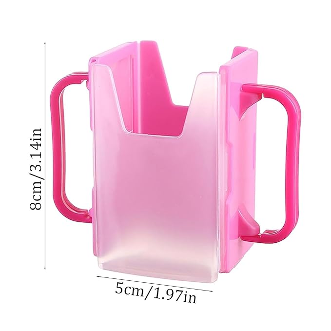 Generic Children's Milk Box Holder - No Spill, Extendable, Portable Juice Box Holder for Home, Car, Traveling