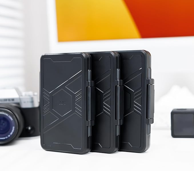 [Large Capacity] XQD Card CFexpress Type B Card Case Holder Storage, 36 Slots Memory Card Organizer Box for 24 TF Micro SD and 12 CFexpress Type-B Cards, for Nikon Z8 Z9 Z6III Z6II Z7II Z6 Z7 D4 D850