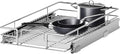 Pull Out Cabinet Organizer 14½" W x 21½" D, Heavy Duty Cabinet Pull Out Shelves, Slide Out Drawers Organization for Kitchen Cabinets Bathroom