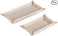 Navaris 2 x Empty Tray for Keys, Coins, Mobile Phones, Jewellery – Entrance Table for Office Bedside Tables