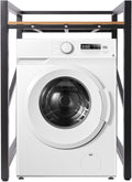 Over The Washer and Dryer Storage Shelf, Height Adjustable Washer Dryer Stacking Rack Stand for Bathrooms Laundry Rooms, Load Capacity 660 lbs