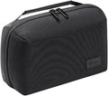 Kaxich Travel Electronics Organizer, Electronics Accessories Bag Portable Cable Organizer Case Waterproof Universal for Adapters Memory Cards, USB Cables (Black)