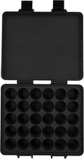 3D Printed Essential Oils Storage Case Compatible with Young Living 5ml Essential Oils - 5ml Bottle Storage Box with 30 Slots - Essential Oil Carrying Case, 16mm Max Diameter, 35mm Max Height