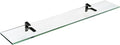 Spancraft Glass C-4.75x24-Black Cardinal Glass Shelf, Black, 4.75" x 24"