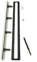 Floating Shelf Brackets - Sheppard Brackets - Easy Install - Heavy Duty (46 inch Build Kit)