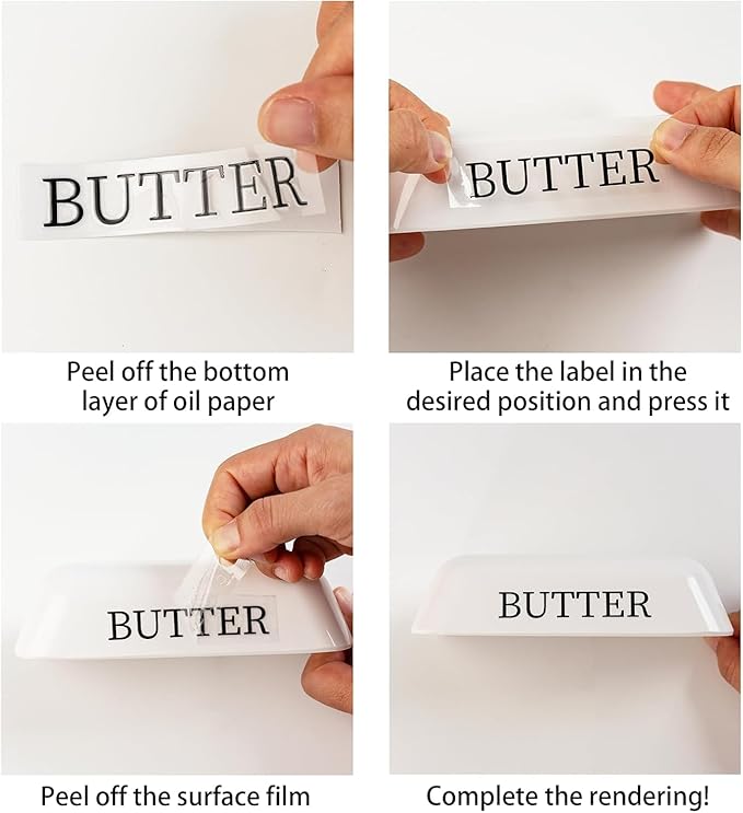 Butter Dish with Lid and Knife, Durable Countertop & Fridge Butter Keeper, BPA-Free Melamine Butter Container, Dishwasher Safe, Fits East/West Coast Butter Sticks (Cream)
