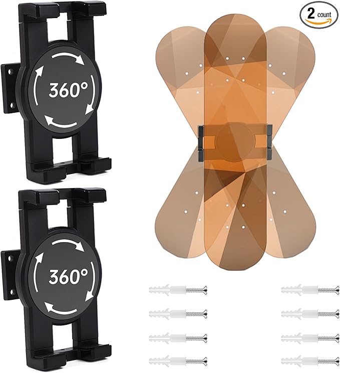360° Rotating Skateboard Deck Wall Mount