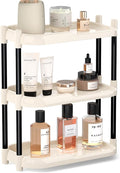 MARTY Bathroom Counter Organizer 3 Tier Makeup Organizer Countertop for Vanity Skincare Perfume Cosmetic Holder Spice Rack Storage Shelf for Bathroom Dresser Kitchen Coffee